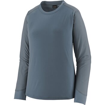 Patagonia Long-Sleeved Dirt Craft Jersey Womens, Utility Blue, L