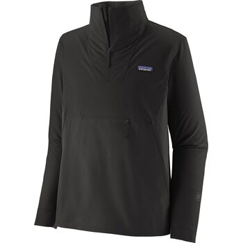 Patagonia R1 CrossStrata Pullover Unisex, Black, M