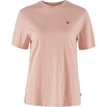 Fjällräven Hemp Blend T-Shirt Womens, Chalk Rose (302), S