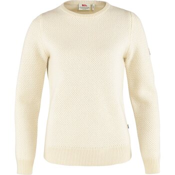 Fjällräven Övik Structure Sweater Women, Chalk White (113), L