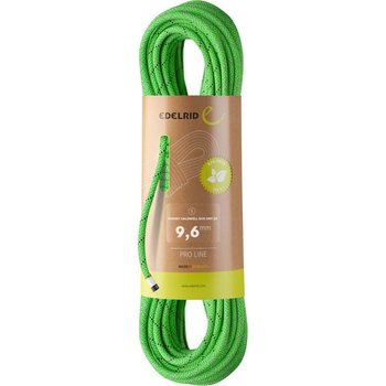 Edelrid Tommy Caldwell Eco Dry DT 9.6mm, Neon Green, 60m