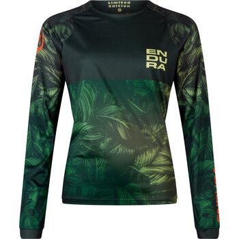 Endura Tropical Long Sleeve Tee Ltd Womens, Ghillie Green, S