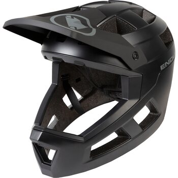 Endura Singletrack Full Face MIPS Helmet, Black, M-L