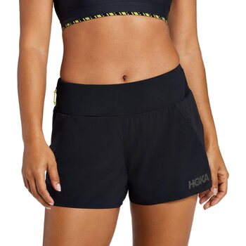 Hoka 4" Short Womens, Black, XL