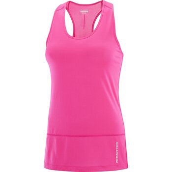 Salomon Cross Run Tank Womens, Beetroot Purple, S