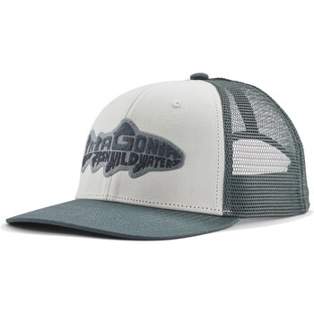 Patagonia Take a Stand Trucker Hat, Wild Waterline: White, One Size