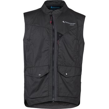 Klättermusen Ansur Wind Vest Mens, Raven Black, L