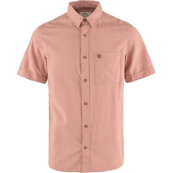 Fjällräven Övik Travel Shirt SS Mens, Dusty Rose (300), M