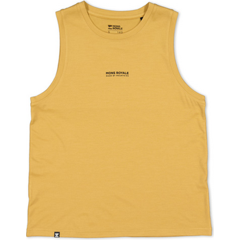 Mons Royale Icon Relaxed Tank Womens, Honey, S