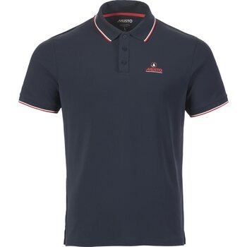 Musto Nautic Pro Lite Short Sleeve Polo Mens, Navy, S