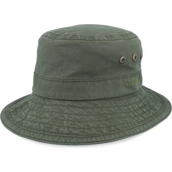 Stetson Bucket Delave Organic Cotton, Forest Green, 57/M