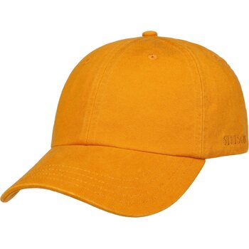 Stetson Baseball Cap Cotton (no logo), Tangerine, OSFA