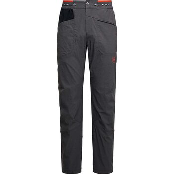 La Sportiva Talus Pant Mens, Carbon/Cherry Tomato, S