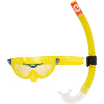 AquaLung Mix Combo Junior, Yellow / Petrol