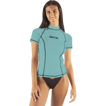 Seacsub Rash Guard T-Sun Short Womens, Tiffany, S