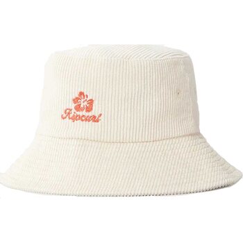 Rip Curl Hibiscus Heat Bucket Hat, Off White, M