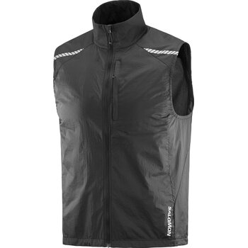 Salomon Sense Flow Vest Mens, Deep Black, S
