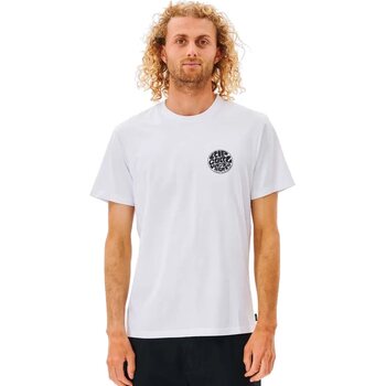 Rip Curl Wetsuit Icon Tee Mens, White, M