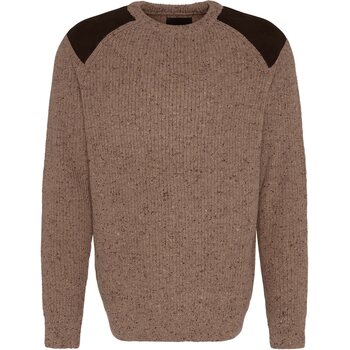 Barbour Raisthorpe Crew Neck Jumper Mens, Oatmeal, L