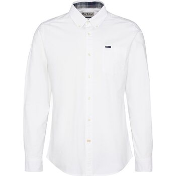 Barbour Marsden Tailored Oxford Shirt Mens, White, M