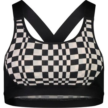 Mons Royale Stella X-Back Bra, Checkers, XS