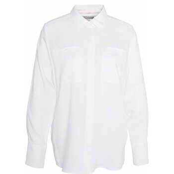 Barbour Deanna Shirt Womens, White, XL (UK 16)