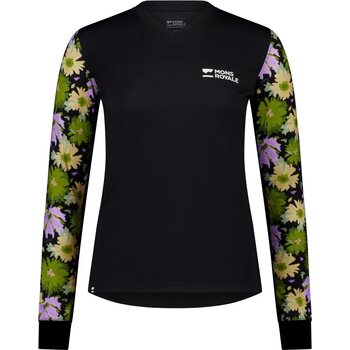 Mons Royale Redwood Merino Air-Con VLS Womens, Alpine Bloom / Black, S