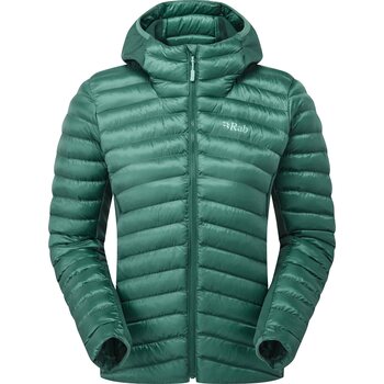 Rab Cirrus Flex Insulated Hooded Jacket Womens, Eucalyptus / Green Slate, S (UK 10)