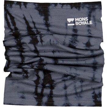 Mons Royale Daily Dose Merino Flex Neckwarmer, Grey Tie Dye, One Size