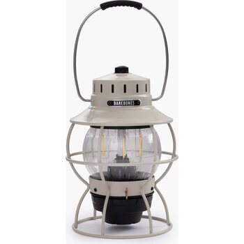 Barebones Railroad Lantern, White