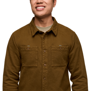 Cotopaxi Mero Organic Flannel Shirt Mens, Live Oak, XL