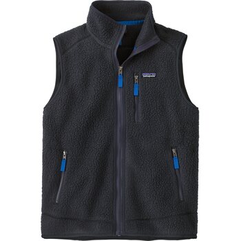 Patagonia Retro Pile Vest Mens, Pitch Blue / Endless Blue, S