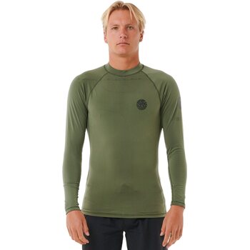 Rip Curl Icons UPF Brushed L/S, Dark Olive, S