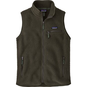 Patagonia Retro Pile Vest Womens, Pine Needle Green, L