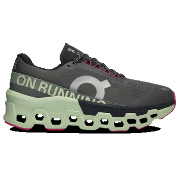 On Cloudmonster 2 Womens, Asphalt / Lima, EUR 37 (US 6)