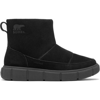 Sorel Explorer III Slip-On Waterproof Womens, Black / Sea Salt, 41 (US 10)