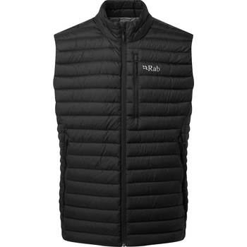 Rab Microlight Down Vest Mens, Black, S