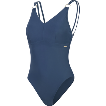 Speedo Shaping Strappy 1 Piece Womens, Spruce Blue, 42