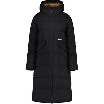 Maloja AnkogelM. ReDown Coat Womens, Deep Black, L