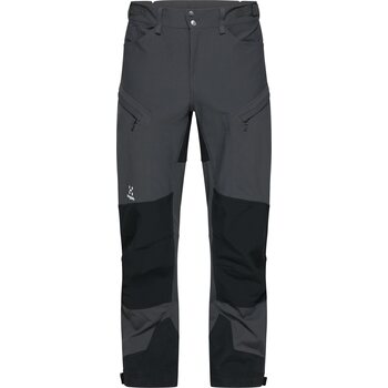 Haglöfs Rugged Standard Pant Mens Regular, Magnetite / True Black, 48, Regular