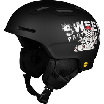 Sweet Protection Winder MIPS Helmet JR, Black Teddy, S/M (53-56 cm)