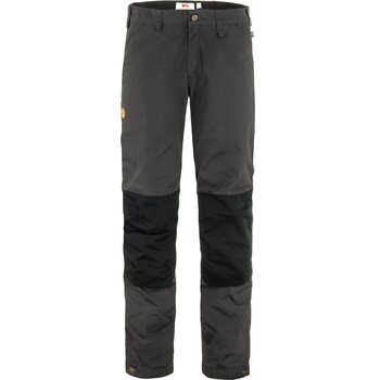 Fjällräven Greenland Trail Trousers Mens, Dark Grey-Black (030-550), 50, Regular 32"