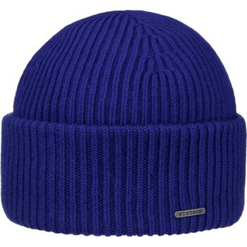 Stetson Classic Uni Wool Beanie Hat, Royal Blue, OSFA