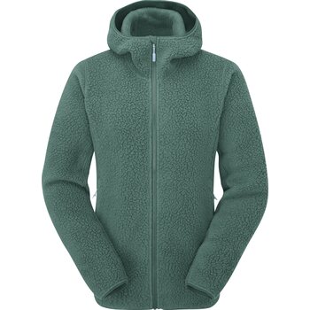 Rab Shearling Hoody Womens, Eucalyptus, L (UK 14)