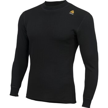 Aclima Hotwool Shirt Crew Neck, Jet Black, XXXL