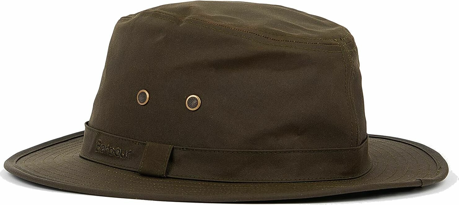 Barbour Dawson Wax Safari Hat | Brimmed hats | Metsästyskeskus English