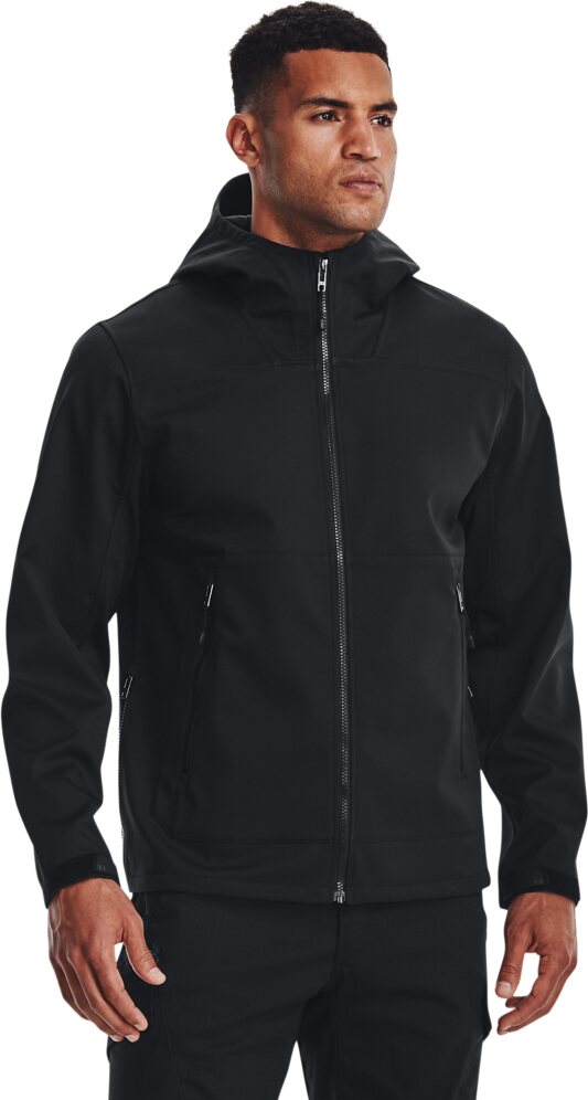 Under Armour Tactical Tac Softshell Jacket Mens | Military Soft Shell ...