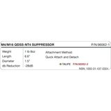 KAC SUPPRESSOR KIT, 5.56 QDSS-NT4 W/ M4QD FH