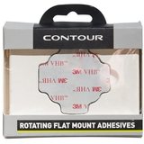 Contour Rotating Flat Mount adhesives