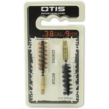 Otis .357-.38cal/9mm Bore Brush 2 Pack (1 nylon/1 bronze)